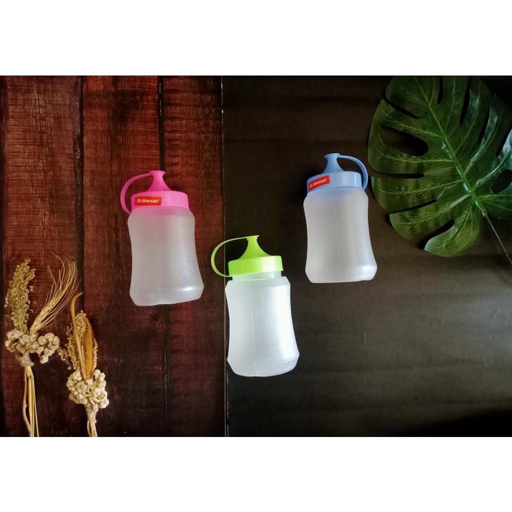 BOTOL KECAP PERANCIS KECIL 350 ML / BOTOL SAOS / BOTOL MAYONES / BOTOL MINYAK