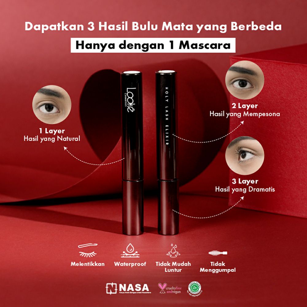 Maskara Looke Holy Lash Elixir Hades