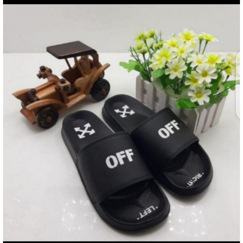 SENDAL SLIP ON PRIA WANITA / SENDAL KARET RINGAN