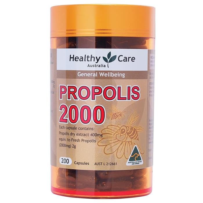 Healthy Care Propolis 2000mg  200 caps