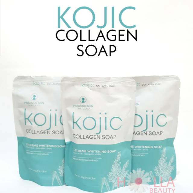 [BPOM ] KOJIC EXTREME WHITENING COLLAGEN SOAP BY PRECIOUS SKIN / SABUN KOLAGEN / SOAP / SABUN