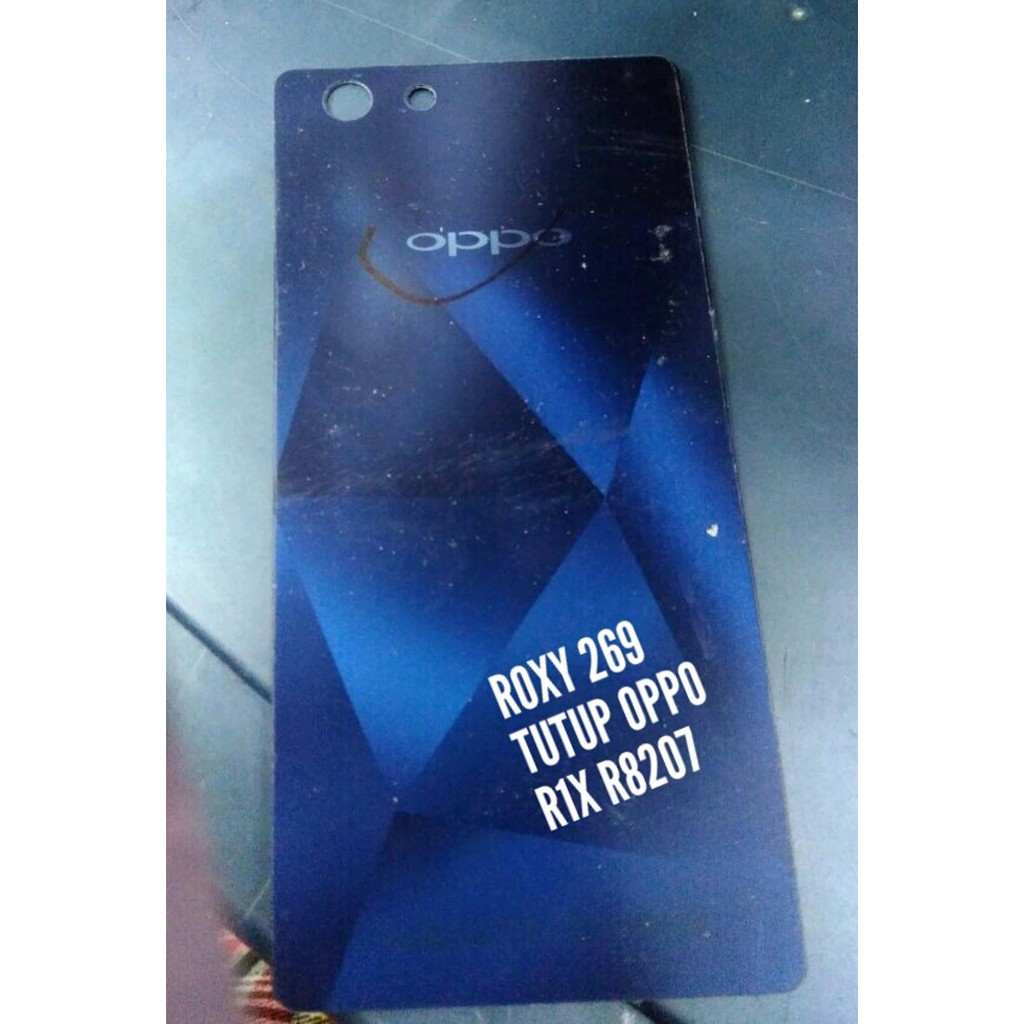 promo Tutup Casing Hp OPPO R1X - R8207 Backdoor Back Door Back-Case-Cover-Kesing Tutup Batre Baterai