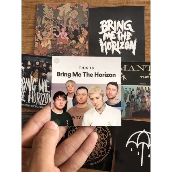 sticker stiker pack bring me the horizon bmth metal band barat metalcore hardcore hits band