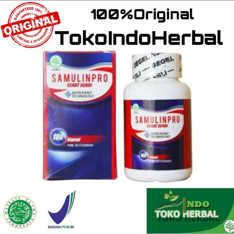SAMULINPRO- Samulin pro Walatra SEHAT SENDI Obat Tulang dan Sendi Obat Rematik Atasi Persendian Bpom