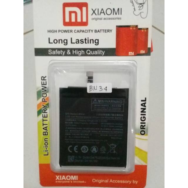 Baterai batre Xiaomi Redmi 5A BN34 BN-34