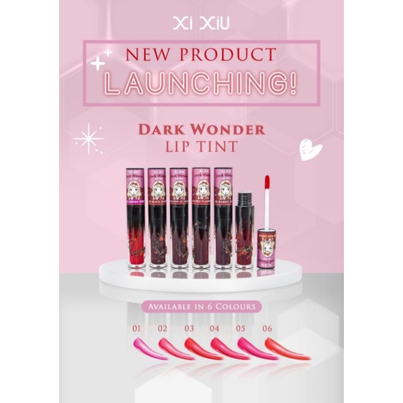 [ SATUAN ] XI XIU DARK WONDER LIPTINT BPOM