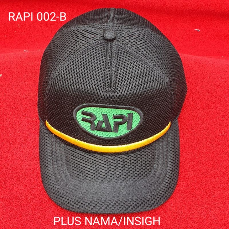 TOPI RAPI BAHAN JARING/ DOBEL MES