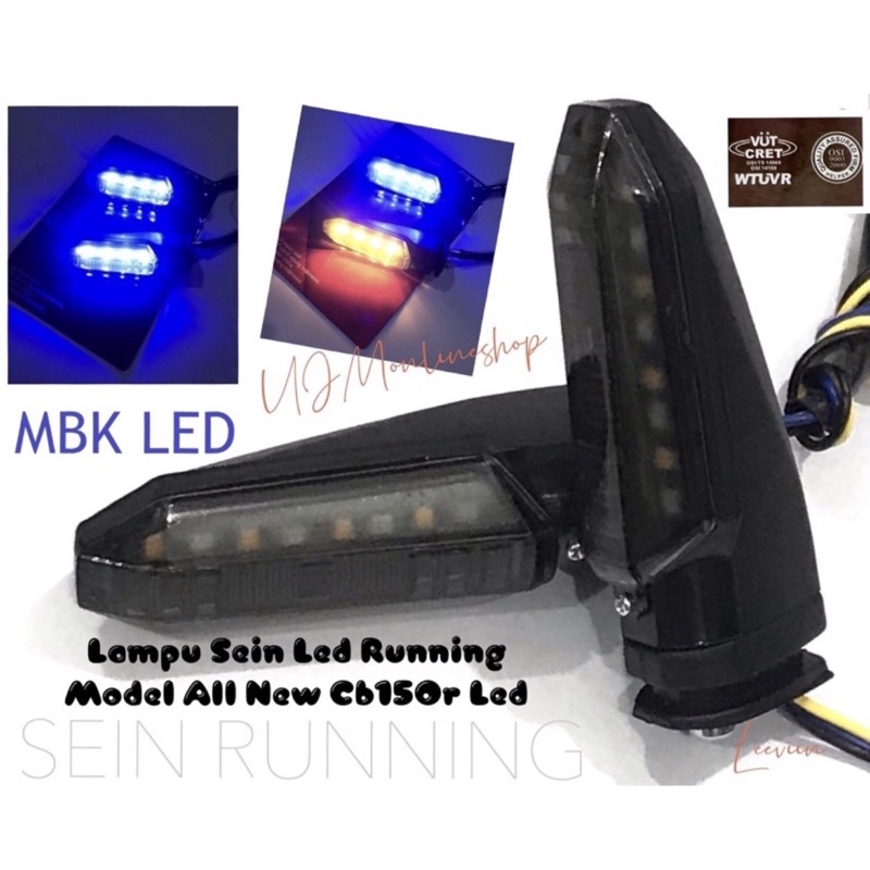 Sein Running 2 Mode Lampu Sen Led Running Model Cb150 Universal Semua Motor Sein Led Vario 150 Vario