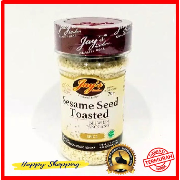 

Jay's Sesame Seed Toasted/biji Wijen Panggang 70gm