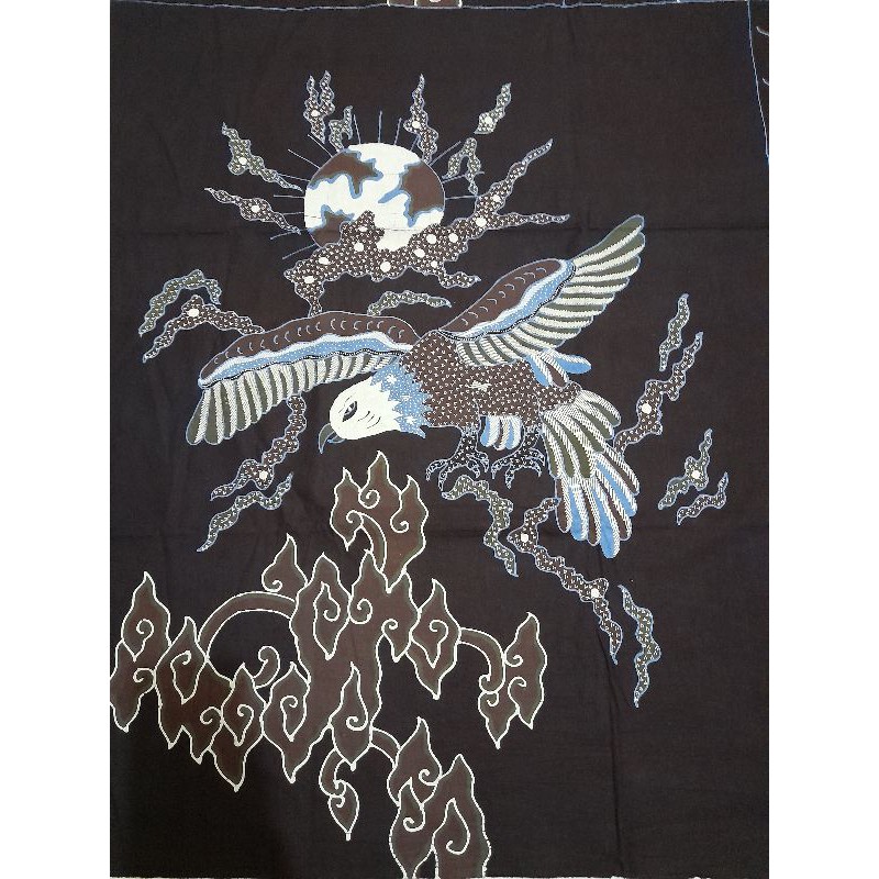 Batik tulis Elang biru
