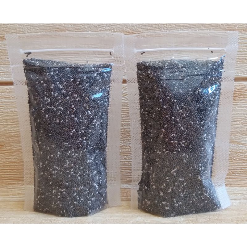 ✔MURAH Organic Black Chia Seed Berat 100gr / MPASI / Chiaseed