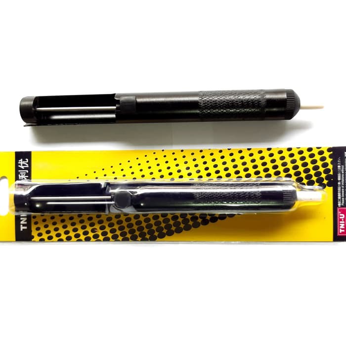 Solder Atractor Penyedot Timah TNI-U Hitam attractor sedot timah