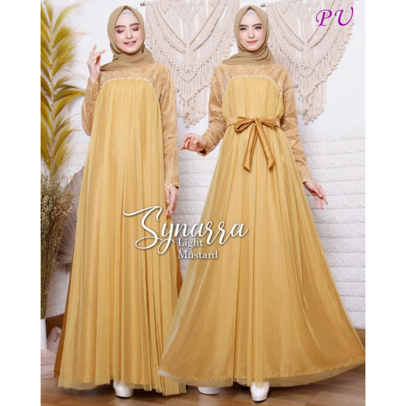 Synara Gamis Premium Pesta Mewah Synara Gamis Pesta Kondangan