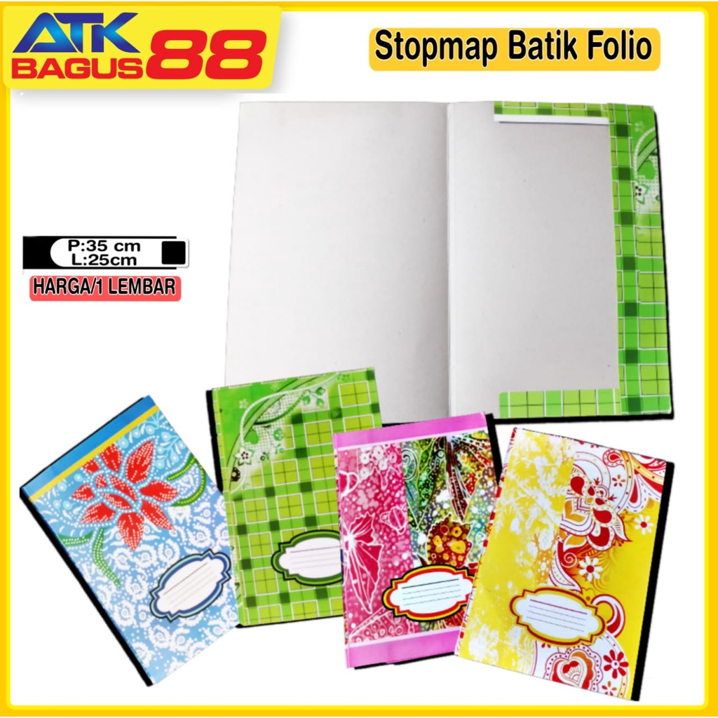 STOP MAP BATIK FOLIO