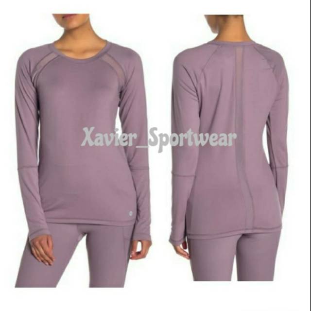 Gottex line mesh long sleeve

( purple )