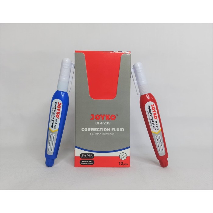 

TULIS-ALAT- JOYKO CORRECTION FLUID CF P235 TIP EX CAIR P 235 1 PCS -ALAT-TULIS.