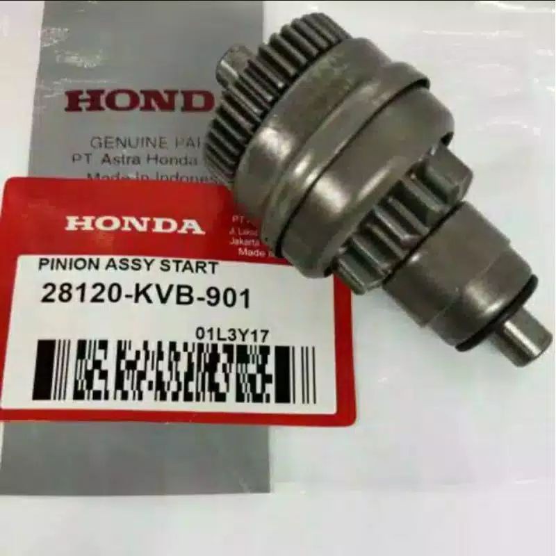 Gear gigi pinion granat double starter Honda Beat / Vario / Beat F1 / Vario F1 /Spacy