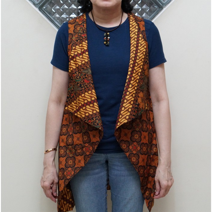 Bolero Rompi Vest Batik Bolak Balik / Outerwear 3