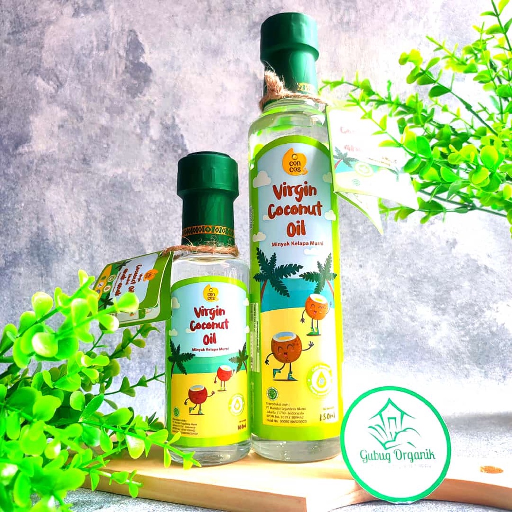 

CONCOS VCO Virgin Coconut Oil Untuk Anak dan Bayi / Minyak Kelapa Asli / Minyak Kelapa Murni 250ml Mpasi