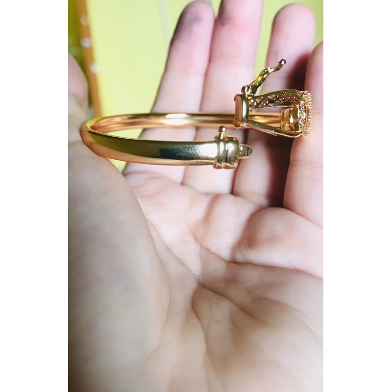 Gelang bangkok permata suping wanita 24k