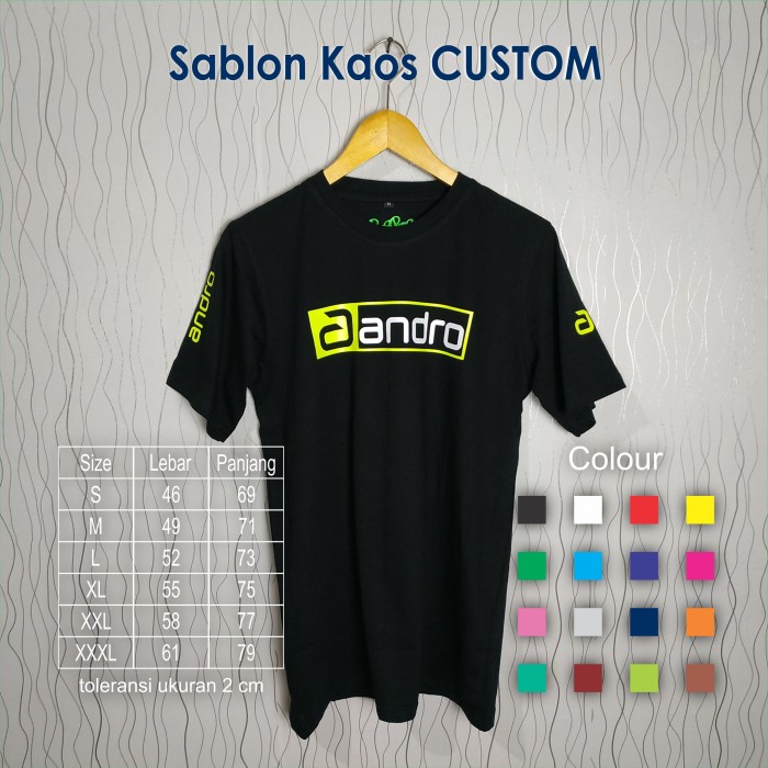 DM Kaos ANDRO Tenis Meja Lokal Pingpong - S