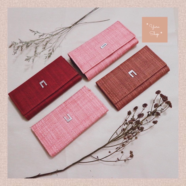 Dompet Lipat Panjang Motif Guess | Elegant &amp; Simple Wallet | Yurashop