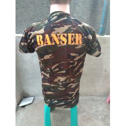 KAOS OBLONG PENDEK BANSER - KAOS BANSER - KAOS LORENG BANSER