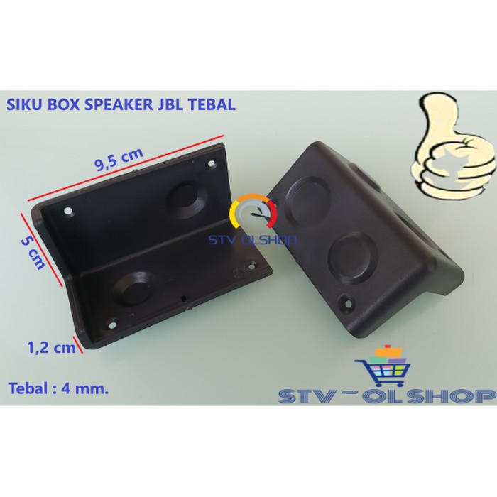 Siku Box Speaker Besar Model JBL Bulat Plastik Siku Salon Besar