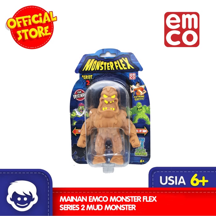 AFT Mainan EMCO Monster Flex Series 2 Mud Monster Kode-AF014