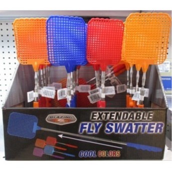 FLY SWATTER Pemukul/Tepokan/Raket Lalat Serangga Panjang 1m Stainless***TOP