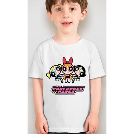 Kaos Anak / Kaos Kids / Kaos Anak Unisex Powerpuff Girl