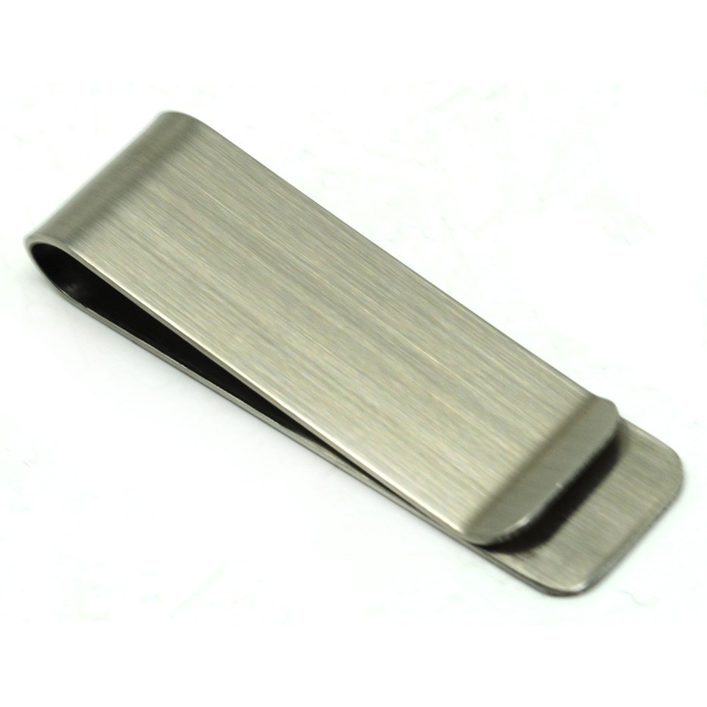 Dompet Klip Uang Kertas Stainless Steel - OMFH5RSV Silver