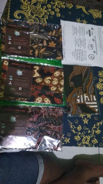 Masker Batik Anak