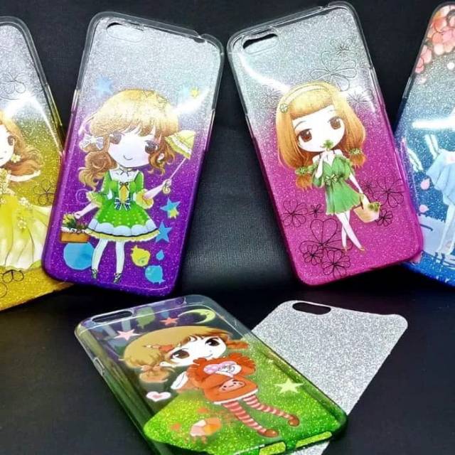 GLITER 2TONE KOREAN GIRLS V5 V7 V9 Y53 Y71
