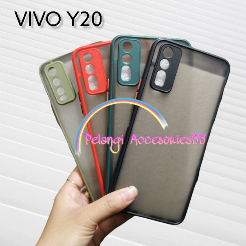 CASE VIVO Y20 / Y20 2021 / Y20i / Y20S / Y12S SOFTCASE CASE DOVE CASE FULL COLOUR