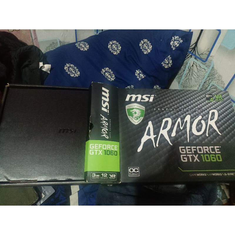 VGA MSI Armor GTX 1060 3gb