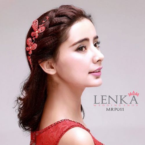 [SIAP KIRIM] TIARA RAMBUT PESTA WEDDING AKSESORIS PENGANTIN WANITA MRP011