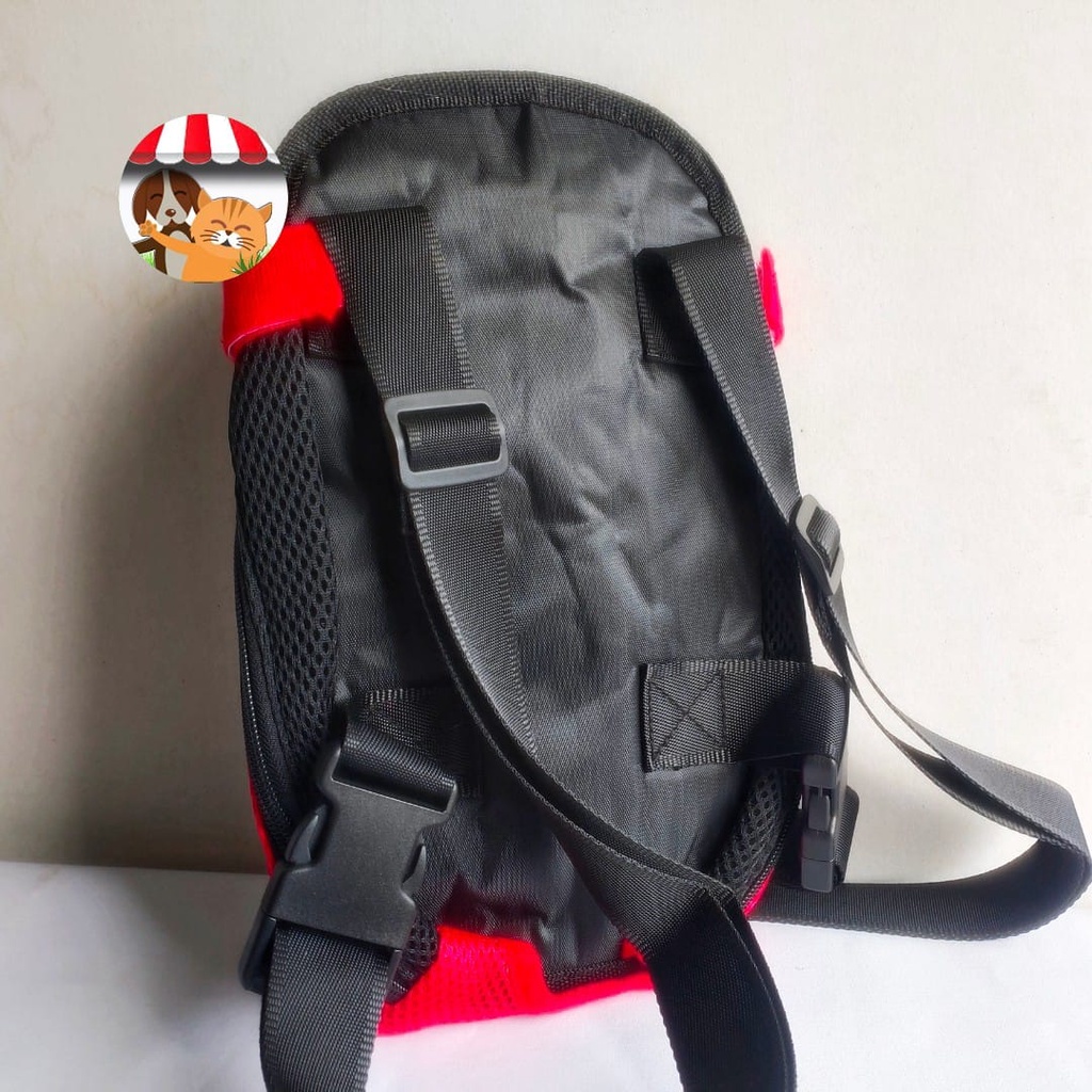 Backpack Pet Carrier Tas Gendongan Kucing Anjing Mini Ransel Hewan