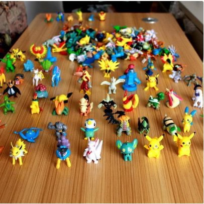 F 4   Pokemon Action Figure 24pcs Random Murah - Pokemon Figure