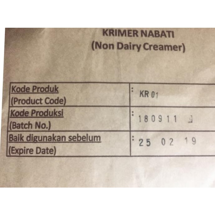 

PROMO Non Dairy Creamer / Krimer NDC KR-01 25kg GOJEK GRAB only - HARGA ZAK/MINUMAN COLLAGEN/MINUMAN YOYIC/MINUMAN DIET/MINUMAN PEMUTIH BADAN/MINUMAN KOREA/MINUMAN KEMASAN/MINUMAN KALENG/MINUMAN KOTAK/MINUMAN SEHAT HERBAL/MINUMAN SEHAT UNTUK TUBUH/MINUMAN