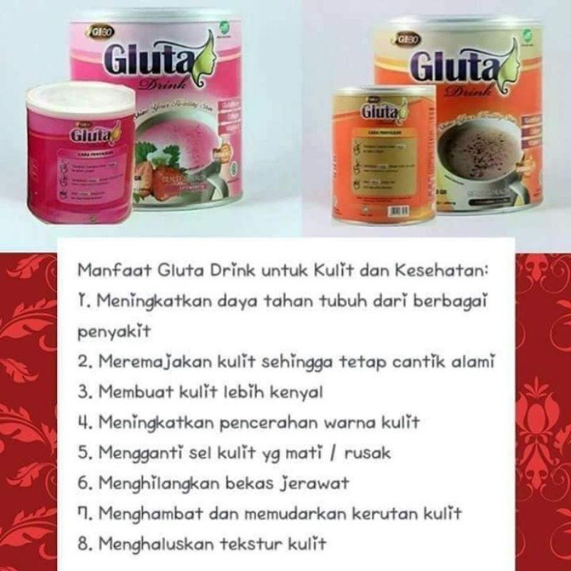 SUSU PEMUTIH GLUTA DRINK (400GR)