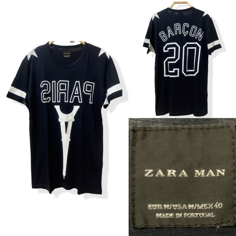 Tshirt Paris Zara Men