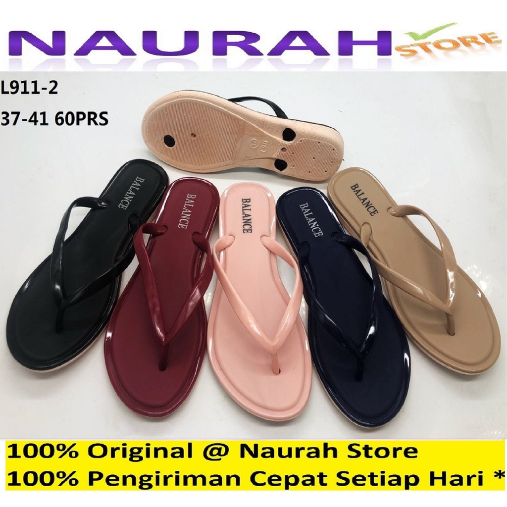 SANDAL JEPIT BALANCE JELLY 8839 &amp; L911 ORIGINAL EMPUK LENTUR CANTIK ELEGANT VERY NICE DISKON PROMO