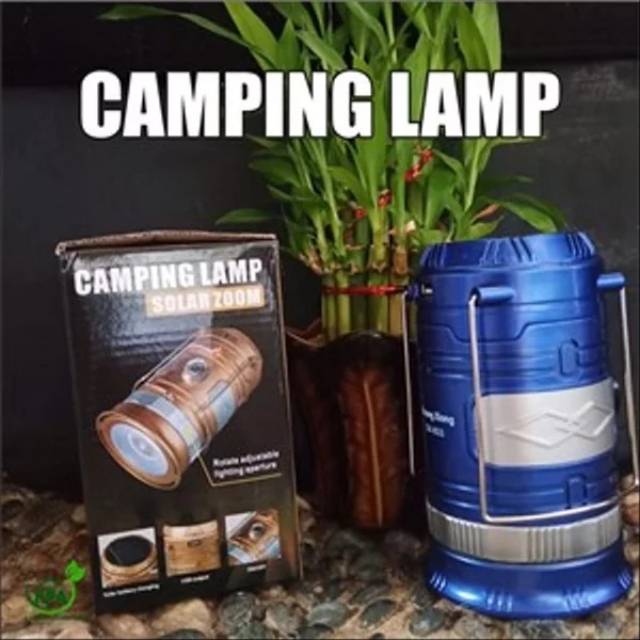 Lampu Camping lampu Emergency senter serbaguna tenaga surya