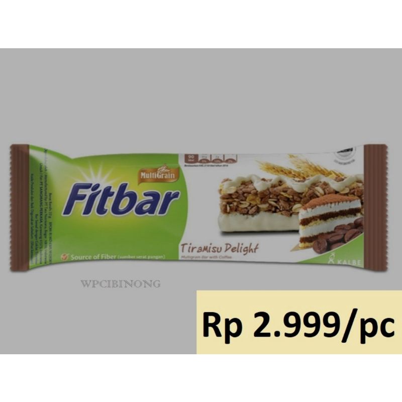 

Fitbar Tiramisu Delight 22g