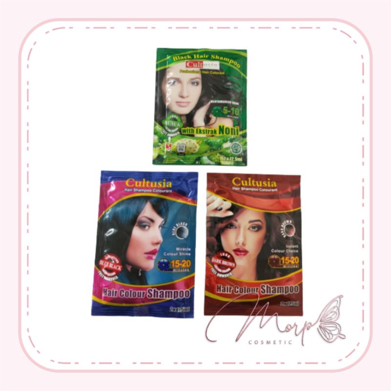 MORP - Cultusia Hair Colour Shampoo Sachet