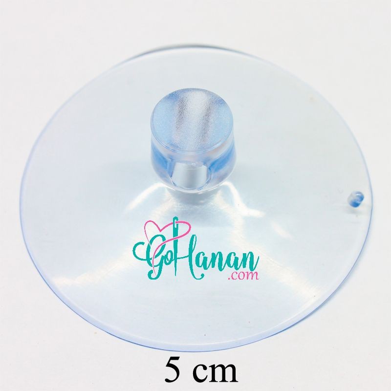 Kop Kaca, Tempelan Kaca Bening 50 mm (5 cm) KW 2