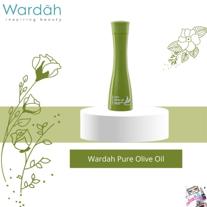 ☃Cutezz_Ching1☃Wardah Pure Olive Oil 50ml - Minyak Pijat