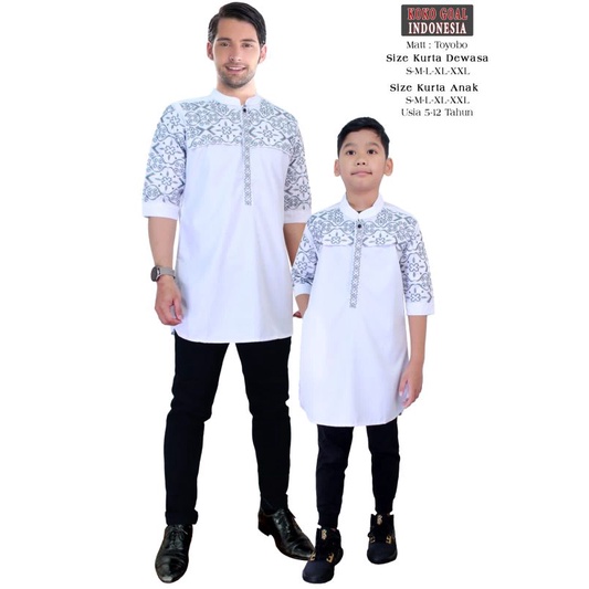 KOKO GOAL INDONESIA<<<<KURTA AYAH DAN ANAK ORIGINAL