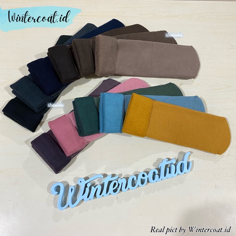 Kaos kaki winter velvet socks wanita thermal import hangat tidur gunung musim dingin gugur MAYA